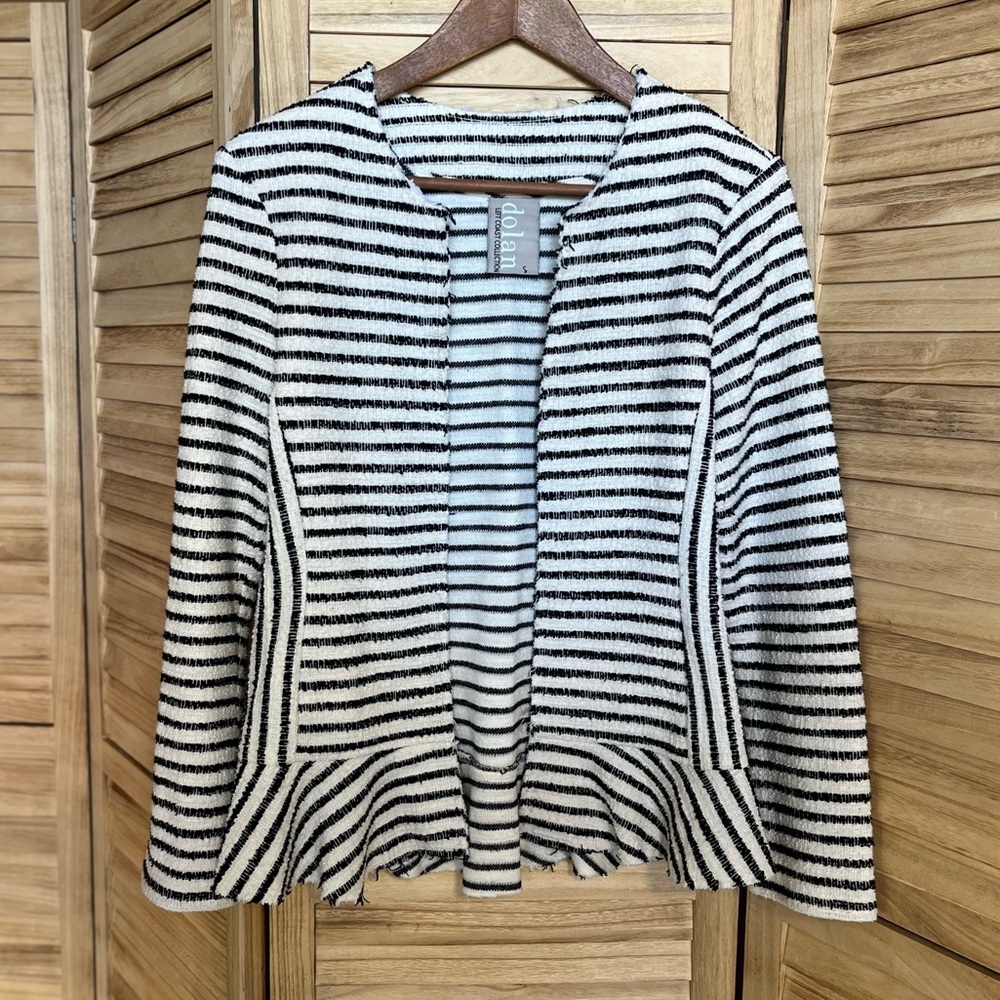 Peplum Striped Sweater